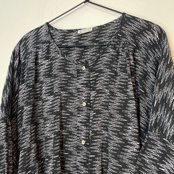 Free People Blooms For You Sleep Shirt L - Picture 4 of 8